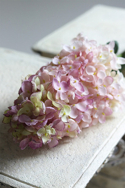 Delicate Pink, bukiet różowych hortensji, 3szt, dł.90cm  