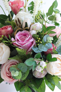 Leruna, bukiet nagrobny we wkładzie, dł.69cm