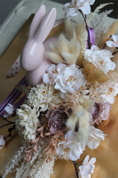 Złotko, stroik wielkanocny z zajączkiem