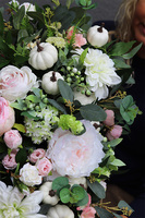 Białe Dynie, kompozycja jesienna