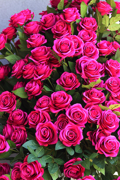 Maria Kallas, podłogowa dekoracja kwiatowa