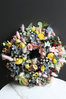 Easter Pastels, wiosenny wianek dekoracyjny