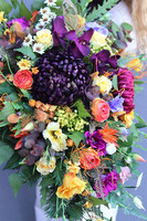 Kretena Bento, barwna kompozycja wiązanka nagrobna