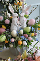 Moko Easter Pastelle A, stroik wielkanocny na stół, wym.47x57cm