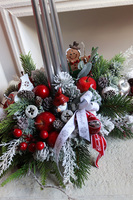 Klasyka Ginger, świąteczny stroik adwentowy