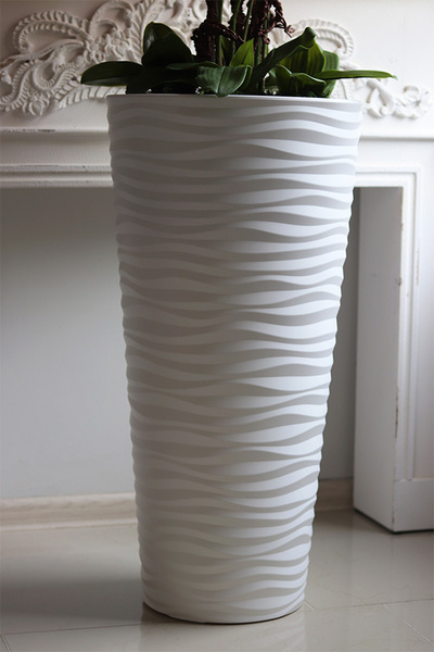 Gizelle Pink Cymbydium, sztuczny storczyk w donicy