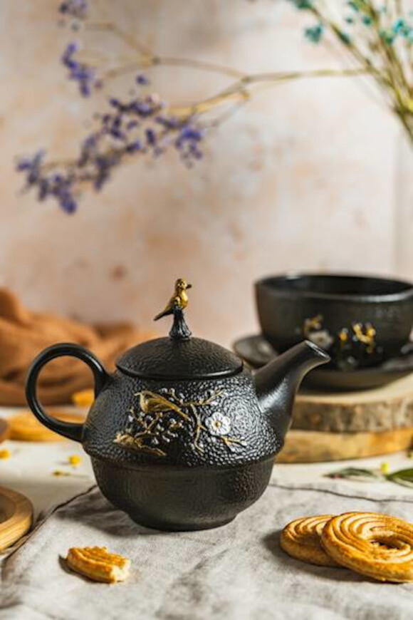 Chiba Tea 4 One, żeliwny zestaw do herbaty