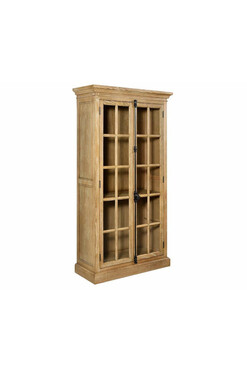 Classic 2, biblioteka regał z witryną, wym.105x45x201.5cm 