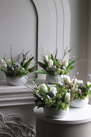 Green Melody, stroik wielkanocny z zajączkiem