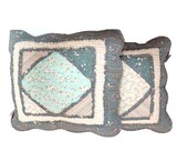 Patchwork, bawełniana narzuta na łóżko i poszewki