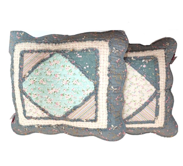 Patchwork, bawełniana narzuta na łóżko i poszewki