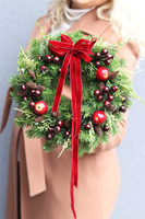 Dekolores, bożonarodzeniowy wianek na drzwi