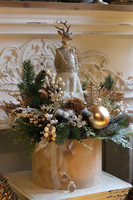 Renifer Deluxe, flowerbox świąteczny