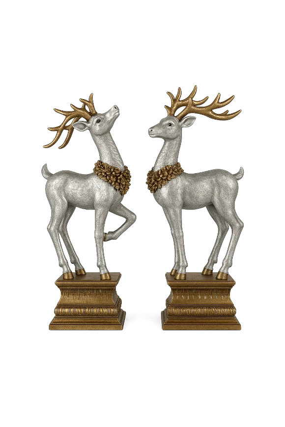 Danse Reindeer świąteczna figurka renifer