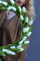 bardzo elegancki wianek na obręczy, Witaj Wiosno Subtelle