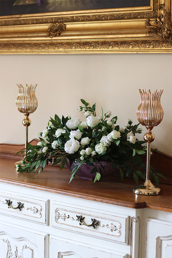 Biały Dworek Saute C, kompozycja kwiatowa do Twojej donicy