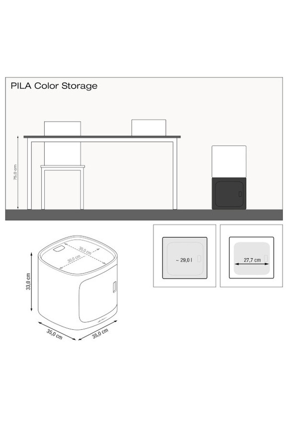 szafka modułowa system Pila Lechuza tendom.pl