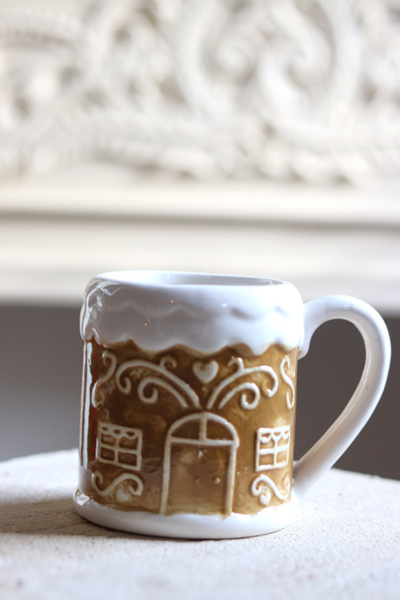 Gingerbread XMAS, porcelanowy kubek	