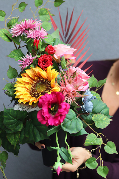 Angelo Koloria 2, bukiet nagrobny we wkładzie