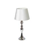 Angelina Small, lampa stołowa, abażur biały stożek, wys.55cm