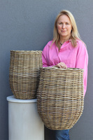 Bahama Basket pleciony kosz osłonka z wikliny