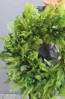 Zieleń w Domu 2, zielony wianek dekoracyjny