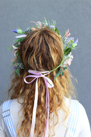 Felista 2, wianek na głowę z wrzosem