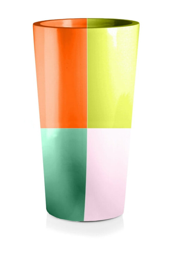 Tube, donica fiberglass w kolorze RAL