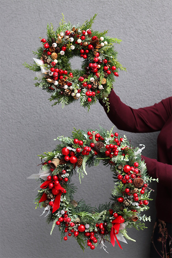 Xmas Trend Big, świąteczny wianek dekoracyjny