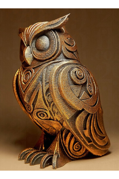 Sowa, figurka symbol mądrości / tworzywo sztuczne, wym.20cm