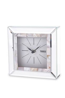 La Perla A, zegar gabinetowy glamour, wym.18x18x5cm