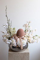 Naturalmente, stroik wielkanocny w misie