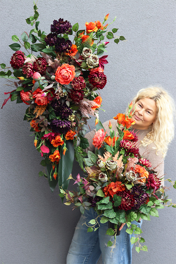 Grandma, komplet dekoracji nagrobnych