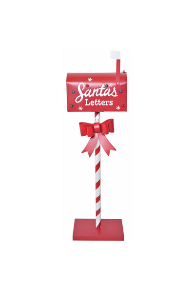 Santa's Letters LED, skrzynka na listy do Świętego Mikołaja