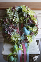 Nemilata, wielkanocny wianek z hortensji