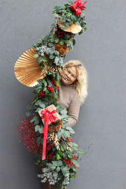 Xmas Gabinetto 2, girlanda świąteczna z prezentami, dł.200cm
