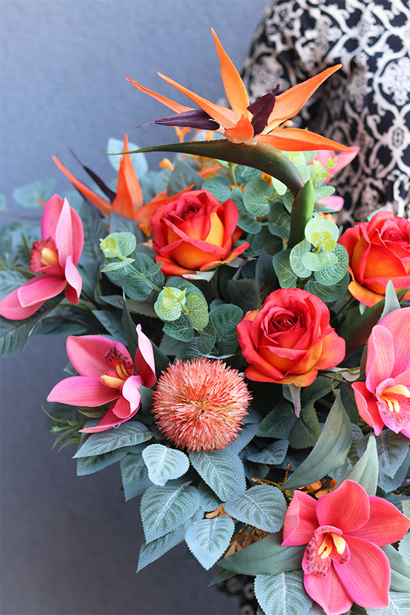 Pomarańczarnia 2, dekoracja nagrobna w donicy