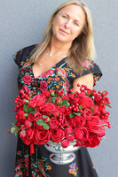 Czerwień to Miłość 2, kompozycja w złotym pucharze