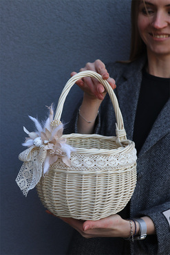 Kledre, koszyczek wielkanocny, wys.25cm