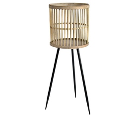 boho kwietnik 3 Bamboo, wym.23x23x60cm