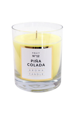 świeca zapachowa w szkle, A&C Pina Colada, 250g