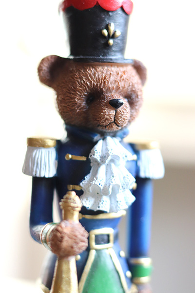 Generał Teddy, figurka bożonarodzeniowa żołnierzyk