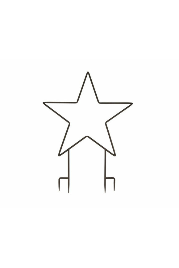 Rustic, dekoracja w kształcie gwiazdy, wym.58x1x78.5cm