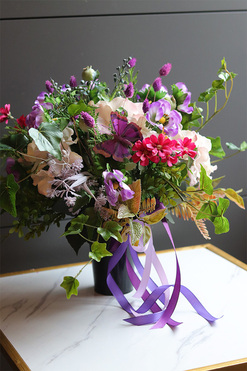 Santo Angelo, bukiet nagrobny we wkładzie, wys.43cm 