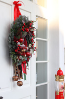 Skrzaty u Kasi, dekoracyjny wianek świąteczny, śr.55cm