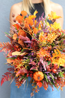 Agnes Autumn B, jesienna kompozycja, wym.45x40cm