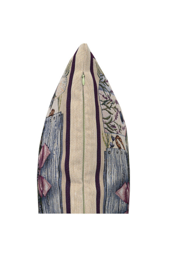 Lawendowa Bajka, poszewka gobelinowa dwustronna