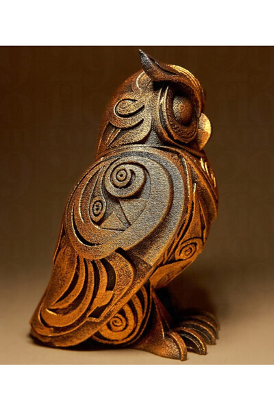 Sowa, figurka symbol mądrości / tworzywo sztuczne, wym.20cm