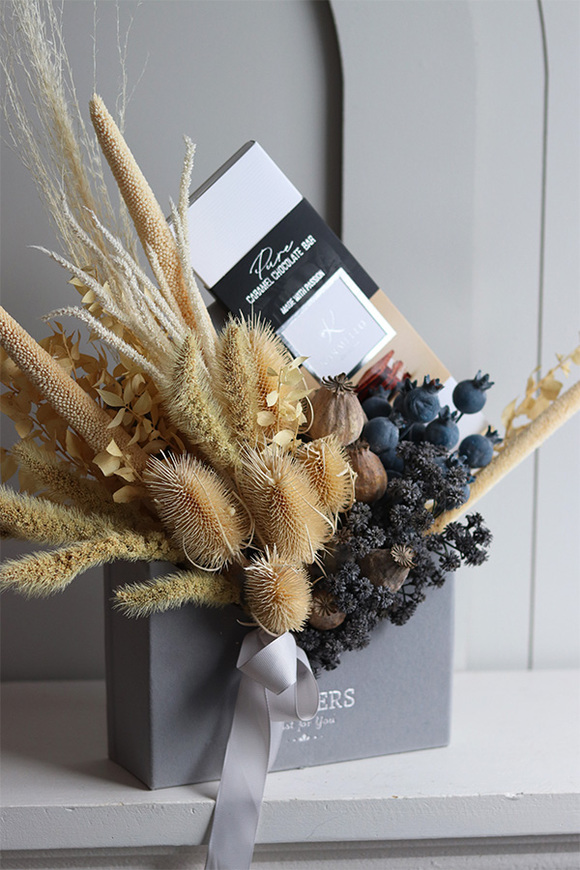 Koperto Belina Chocolates, koperta flowerbox z czekoladą