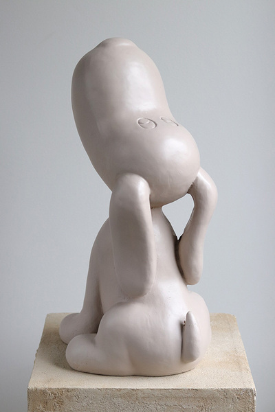 Dog in the Fog, figurka pies bulldog 